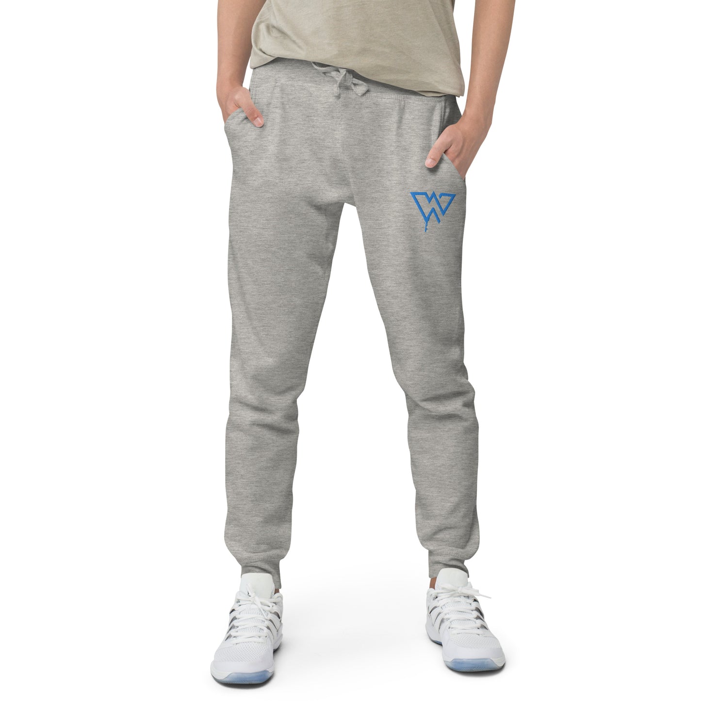 Unisex fleece  "W" sweatpants