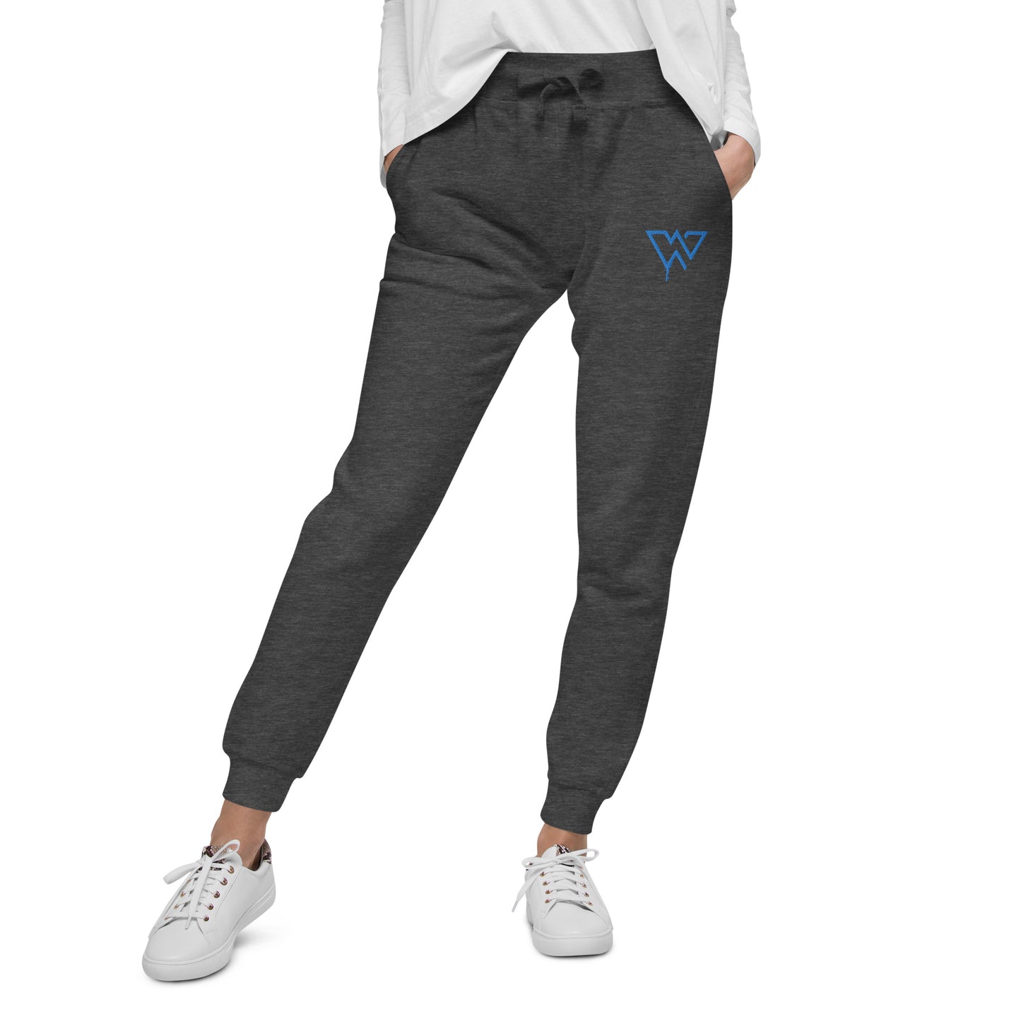 Unisex fleece  "W" sweatpants