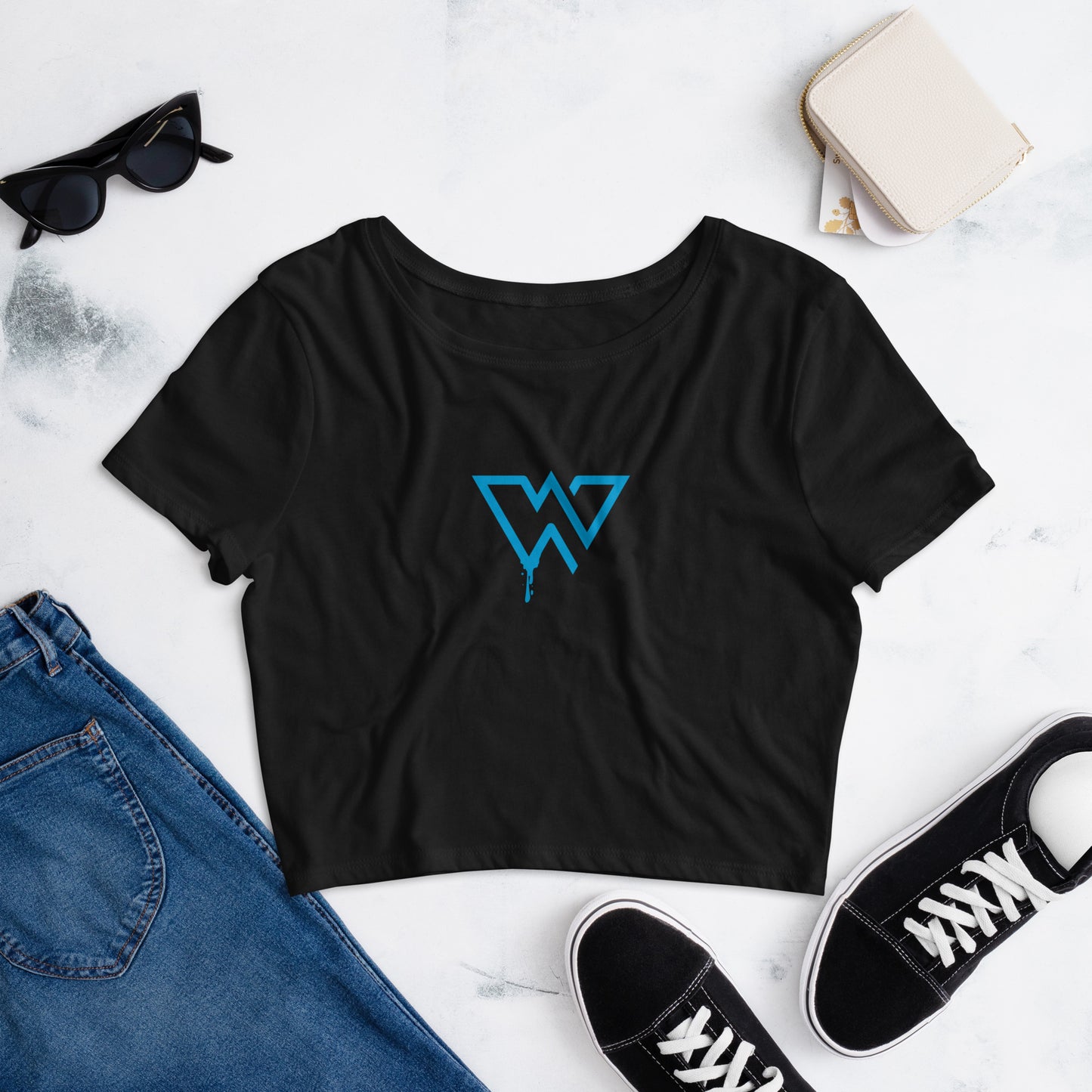 Women’s "W" Crop Tee