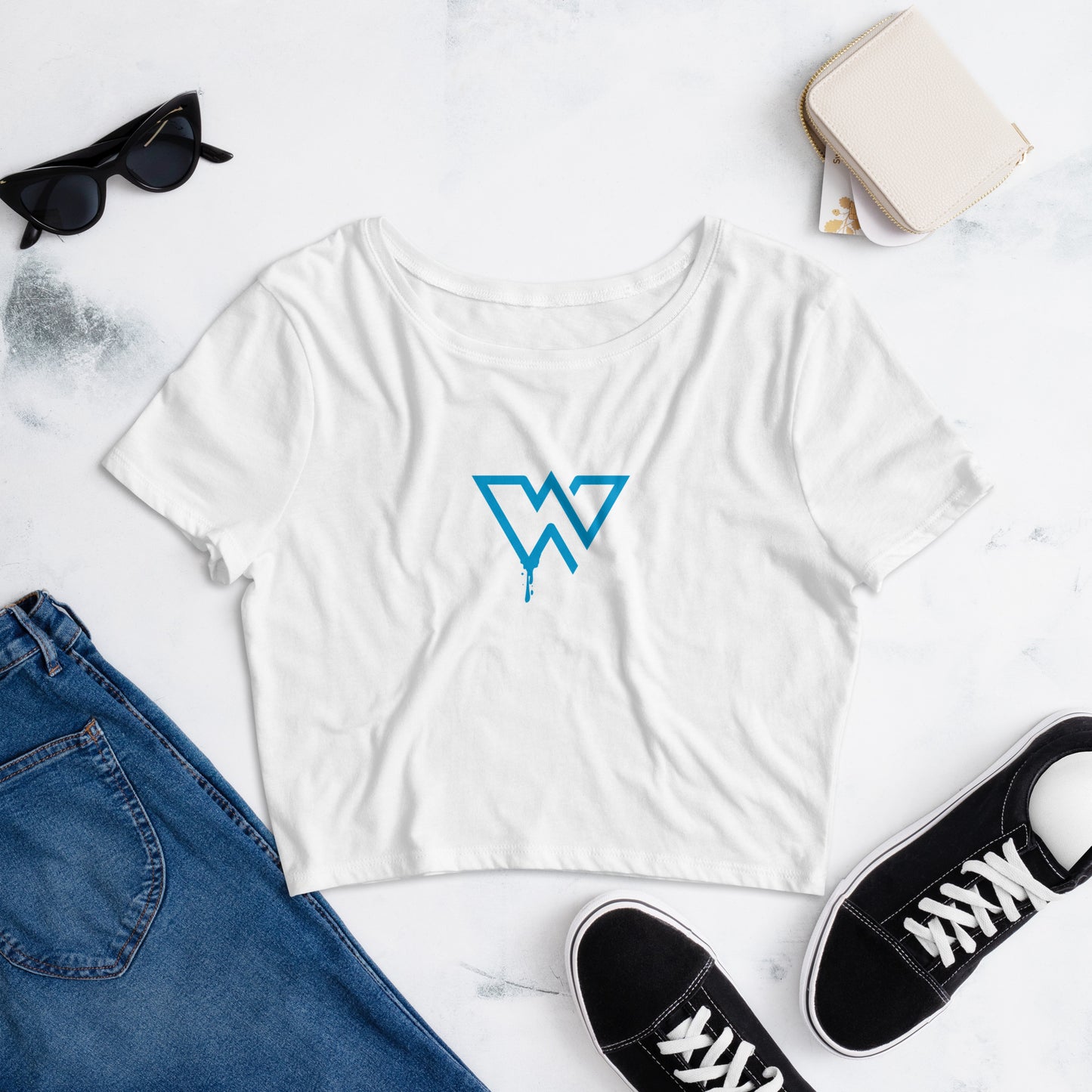 Women’s "W" Crop Tee