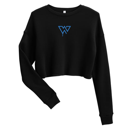 "W" Crop Sweatshirt